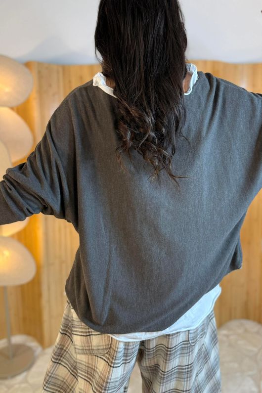 Macaulay 2 in 1 Layer Top Khaki